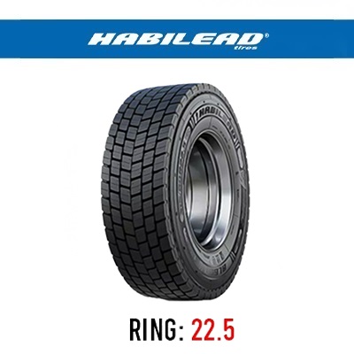 لاستیک خودرو هابیلید مدل BL600 (گل عقب پهن) سایز 315/80R22.5