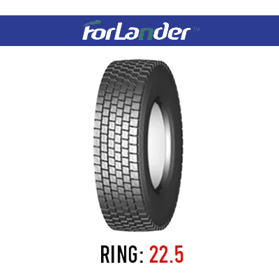 لاستیک خودرو فورلندر مدل FDL929 (گل عقب) سایز 315/80R22.5