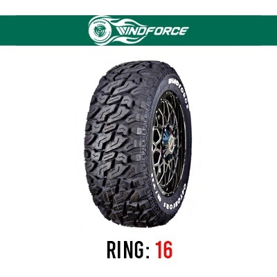 لاستیک خودرو ویندفورس مدل Catchfors M/T سایز 235/85R16