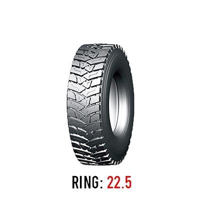 لاستیک خودرو کونلون مدل KT855 (گل معدنی) سایز 315/80R22.5