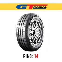 لاستیک خودرو جی تی رادیال مدل  FE2 سایز 185/60R14