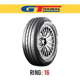 لاستیک خودرو جی تی رادیال مدل  FE2 سایز 195/55R16
