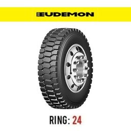 لاستیک خودرو یودمون مدل UD266 (گل معدنی، تیوبلس) سایز 12.00R24 (325/95R24)