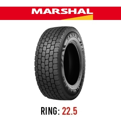 لاستیک خودرو مارشال مدل  KXD10 (گل عقب) سایز 315/70R22.5