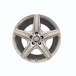 رینگ اسپرت فابریک بنز CLS350 رنگ رخ تراش سیلور سایز 18 (یک دست)
