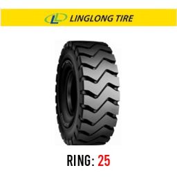 لاستیک جرثقیل لینگ لانگ مدل L3 (گل ابرو، نخی) سایز 29.5R25
