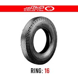 لاستیک خودرو گهر مدل DT2001 (گل جلو سیمی،درجه یک) سایز 7.50R16