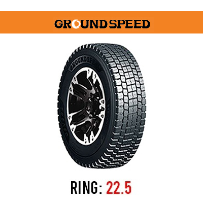 لاستیک خودرو گرنداسپید مدل GSVS02 (گل عقب) سایز 315/80R22.5