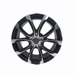 رینگ اسپرت فابریک تویوتا رنگ سیلور مشکی سایز 20 اینچ (یک دست)