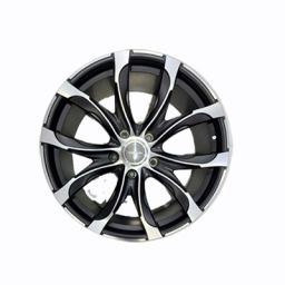 رینگ اسپرت تویوتا لندکروز رنگ رخ تراش مشکی سایز 22 اینچ (یک دست)