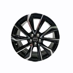 رینگ اسپرت تویوتا لوین رنگ سیلور مشکی سایز 17 اینچ (یک دست)