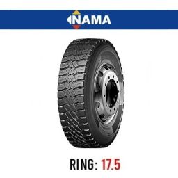 لاستیک خودرو نما مدل ND80 (گل عقب) سایز 235/75R17.5
