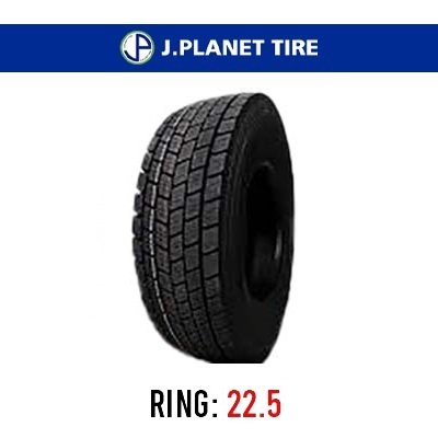 لاستیک خودرو جی پلانت مدل JP500D (گل عقب) سایز 315/70R22.5