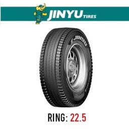 لاستیک خودرو جینیو مدل JD577 (گل عقب) سایز 315/80R22.5