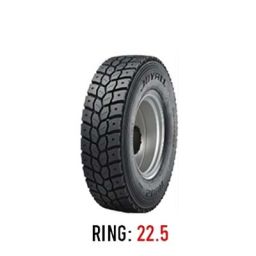 لاستیک خودرو جویال مدل A802 (عقب) سایز 315/80R22.5