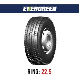 لاستیک خودرو اورگرین مدل EDR611 (گل عقب) سایز 315/80R22.5