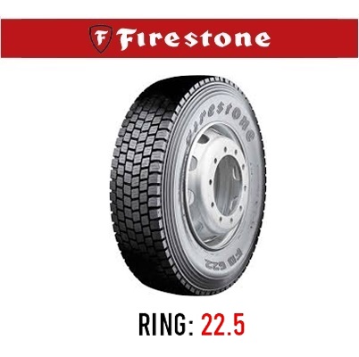 لاستیک خودرو فایرستون مدل FD622 (گل عقب) سایز 315/80R22.5