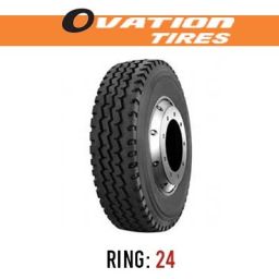 لاستیک خودرو اویشن مدل VI-901 (گل جلو سه خط) سایز 12.00R24 (325/95R24)