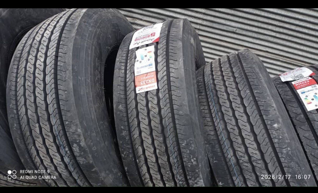 لاستیک خودرو رودکس مدل DX233 (گل جلو) سایز 385/65R22.5