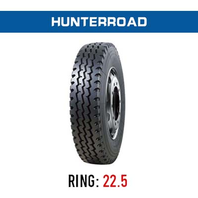 لاستیک خودرو هانترود مدل H701 (گل جلو) سایز 315/80R22.5