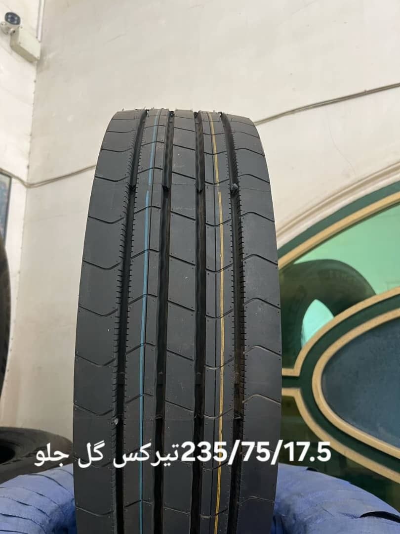 لاستیک خودرو تیرکس مدل TSH23 (گل جلو) سایز 235/75R17.5 (تاریخ تولید 2025)
