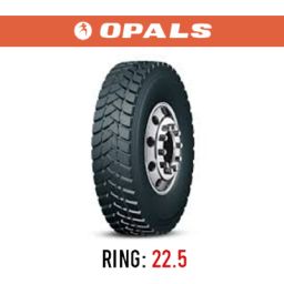 لاستیک خودرو اوپال مدل OP232 (گل نیمه معدنی) سایز 315/80R22.5