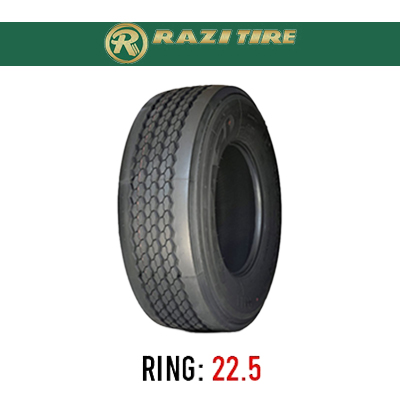 لاستیک خودرو رازی مدل RM1 (گل جلو) سایز 385/65R22.5