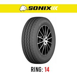 لاستیک خودرو سونیکس مدل Supervan S2 (دور سفید) سایز 195/80R14 (تاریخ تولید 2026)