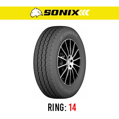 لاستیک خودرو سونیکس مدل Supervan S2 (دور سفید) سایز 195/80R14 (تاریخ تولید 2026)