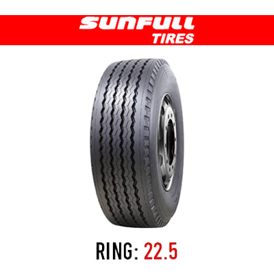 لاستیک خودرو سانفول مدل ST022 ( گل عقب)سایز 385/65R22.5 (تاریخ تولید 2026)