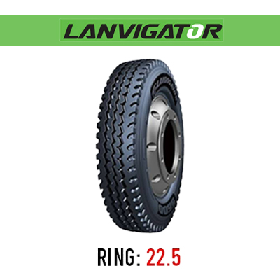 لاستیک خودرو لنویگاتور مدل S600 (گل جلو) سایز 315/80R22.5 (تاریخ تولید 2025)