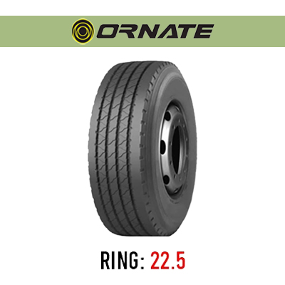 لاستیک خودرو اورنت مدل AZ170 (گل جلو) سایز 385/65R22.5 (تاریخ تولید 2025)