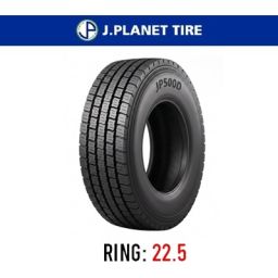 لاستیک خودرو جی پلانت مدل JP-500D (گل عقب) سایز 315/80R22.5 (تاریخ تولید 2024)